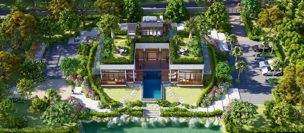 Bí quyết tạo cảnh quan sân vườn đẳng cấp
